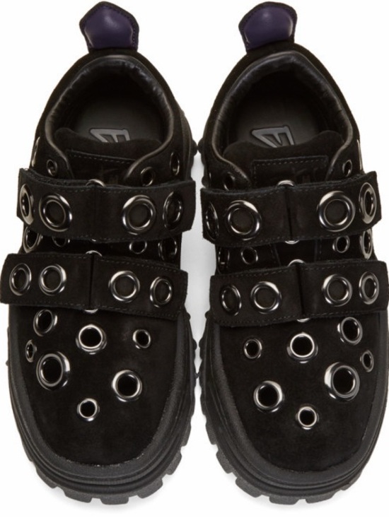 Eytys Shoes - Eytys SSENSE Exclusive Grommet Angel Sneakers